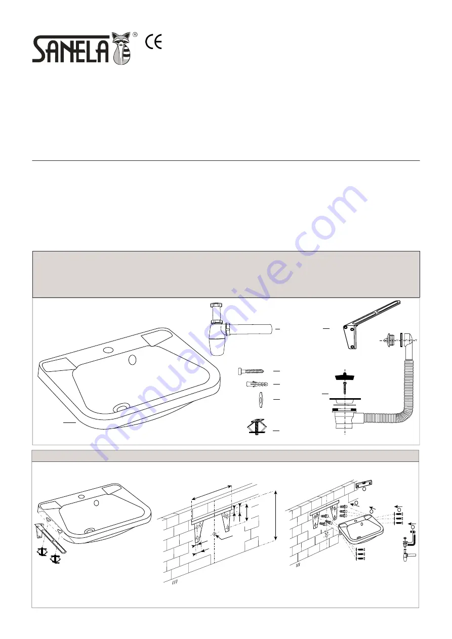 Sanela SLUN 26 Mounting Instructions Download Page 1