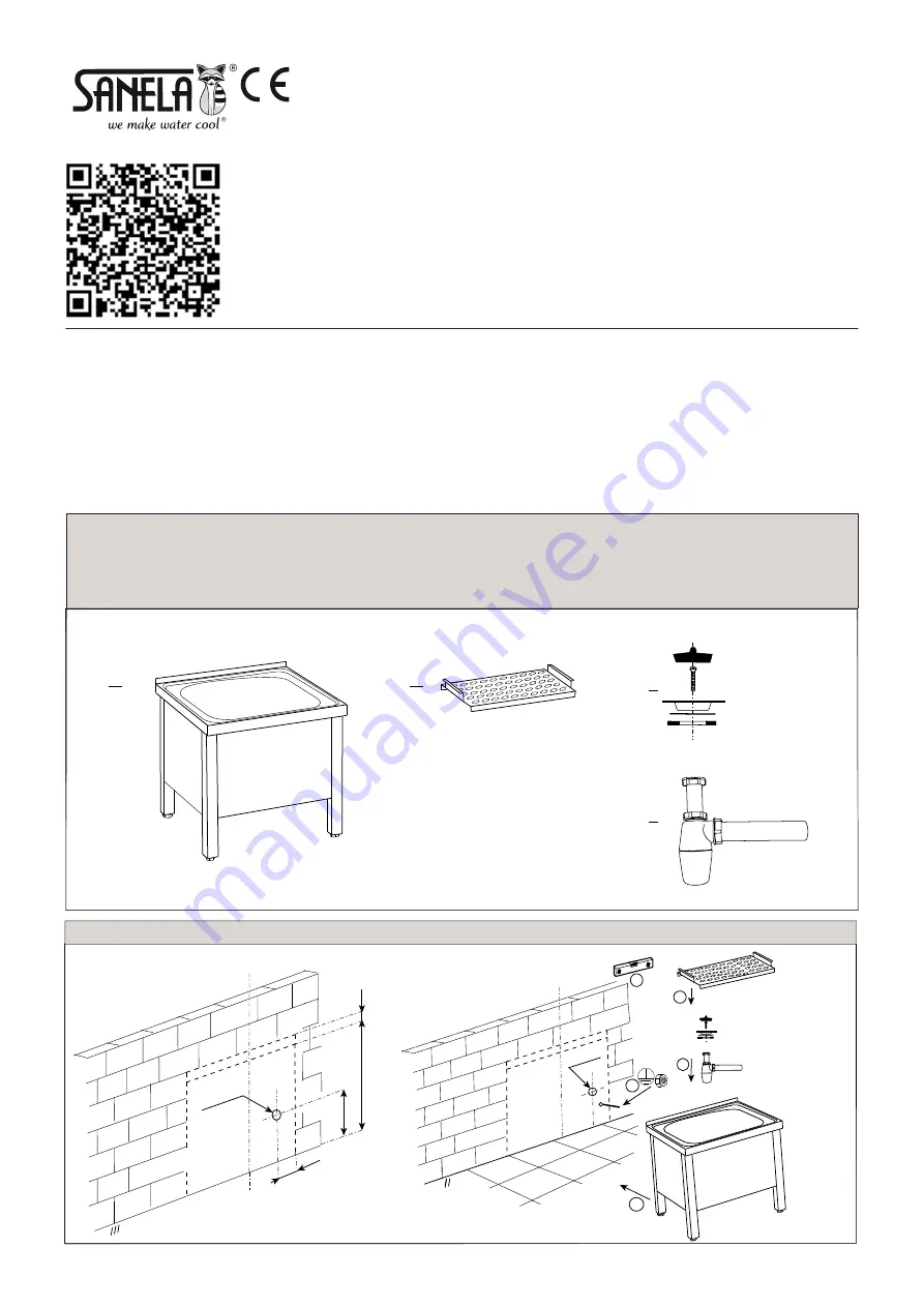 Sanela SLVN 03 Mounting Instructions Download Page 1