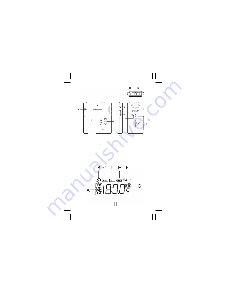 Sangean DT-120CL User Manual Download Page 2