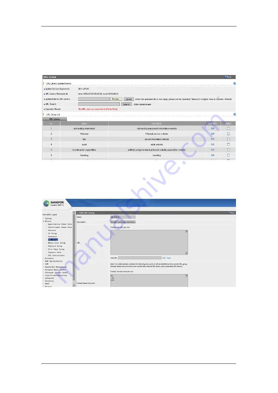 Sangfor IAM 2.1 Скачать руководство пользователя страница 68