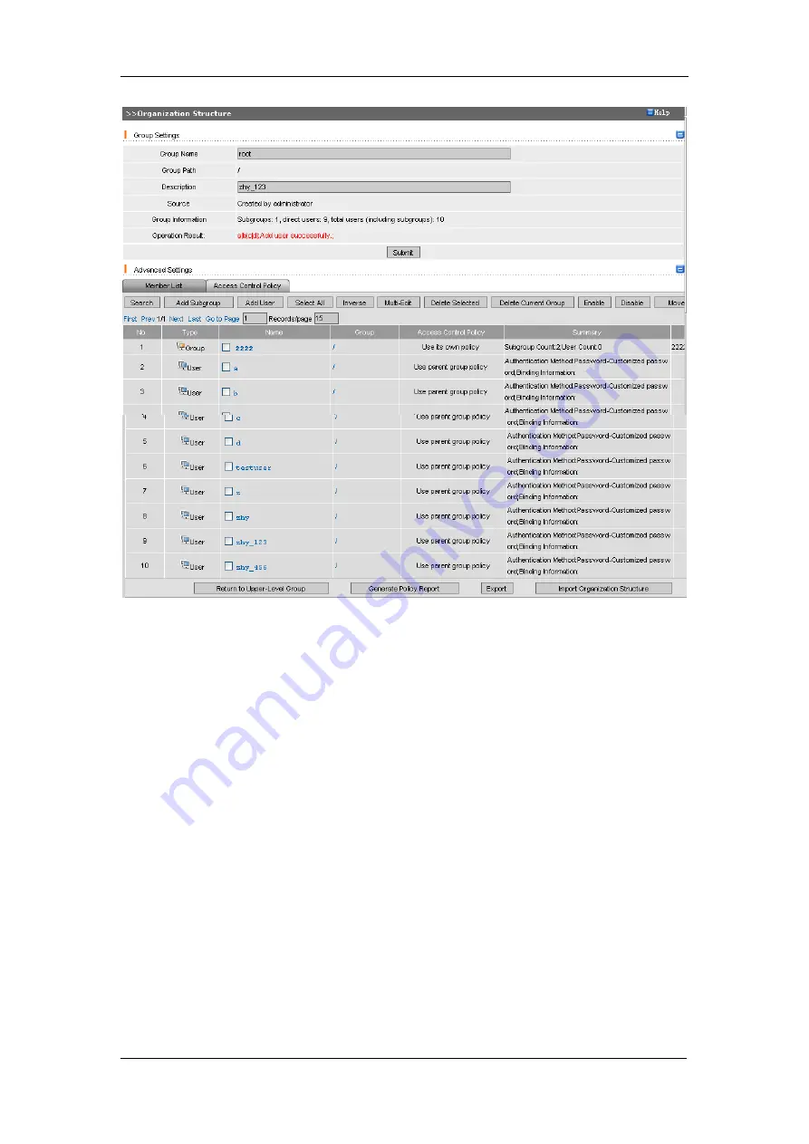 Sangfor IAM 2.1 User Manual Download Page 193