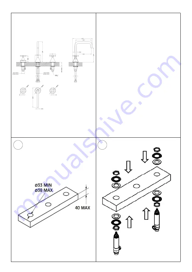 Sanipex BAGNO DESIGN BRISTOL BDM-BIS-303 Series Скачать руководство пользователя страница 4