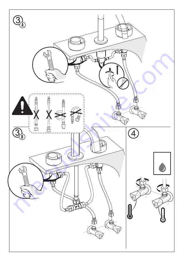 Sanipex BAGNO DESIGN OROLOGY BDM-ORO-303S Series Installation Manual Download Page 5