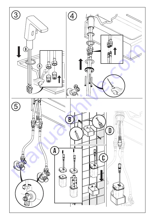 Sanipex BAGNODESIGN BDM-CUB-I301 Series Installation Manual Download Page 6