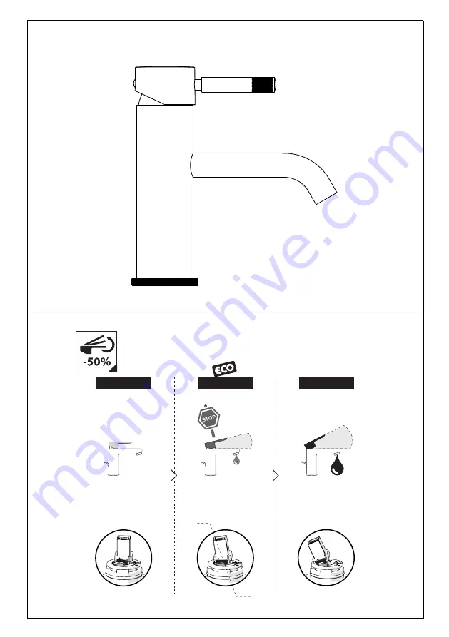 Sanipex BAGNODESIGN REVOLUTION BDM-9190-A Series Installation Manual Download Page 5