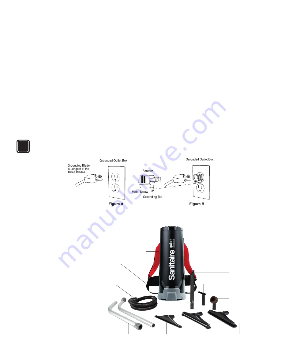 Sanitaire TRANSPORT SC535A Owner'S Manual Download Page 3