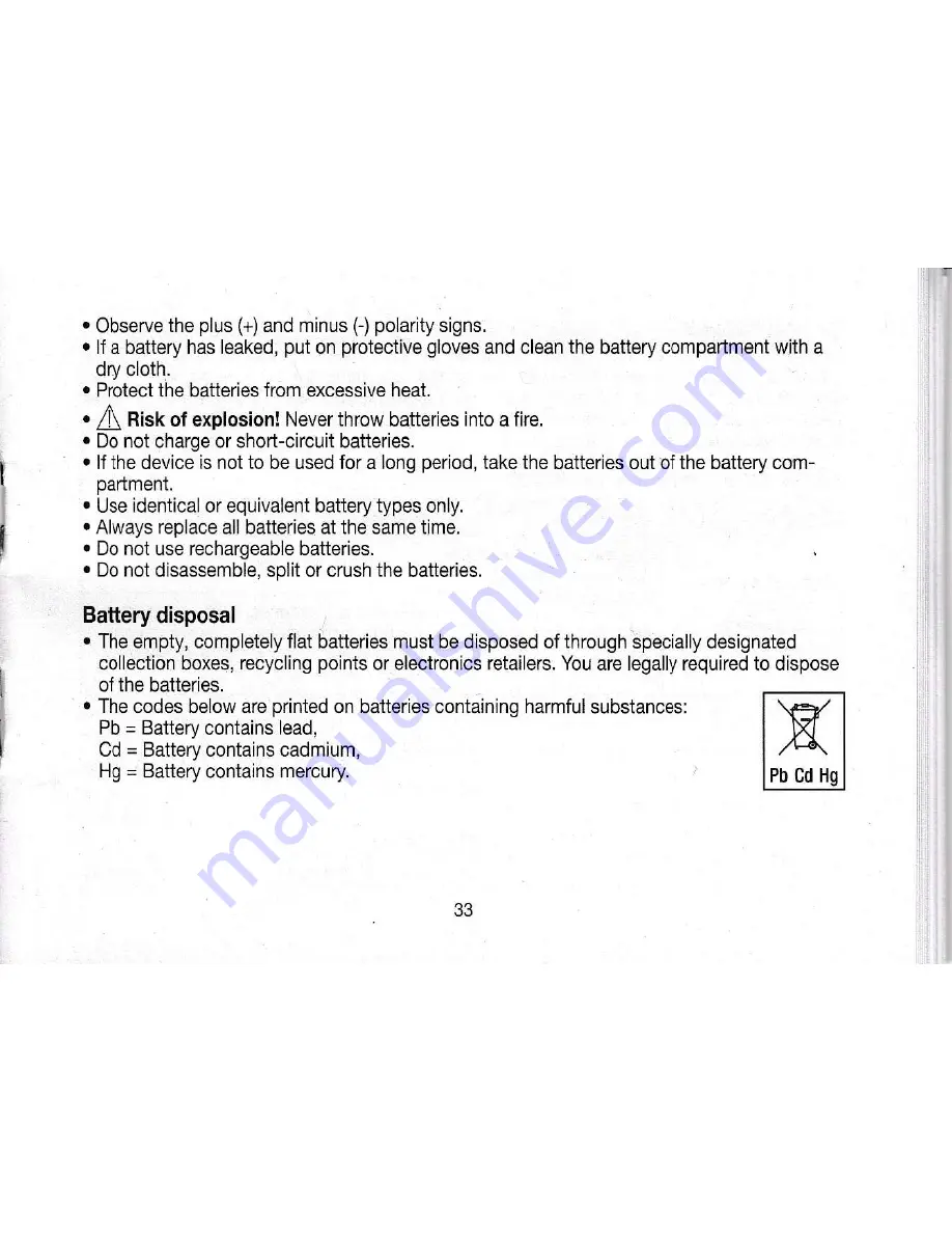 Sanitas SPO25 Manual Download Page 14