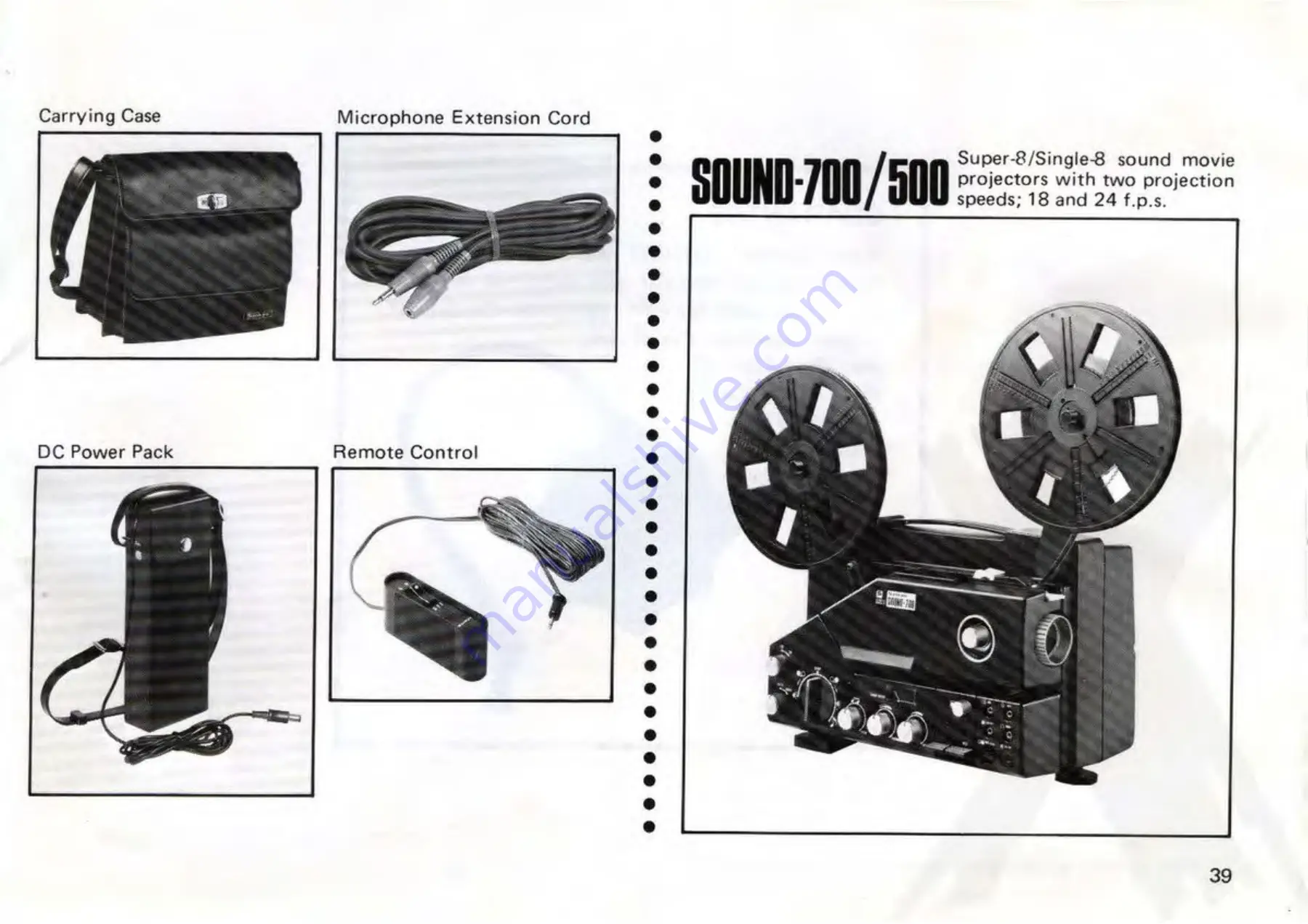 Sankyo SOUND XL-300S Instruction Manual Download Page 43