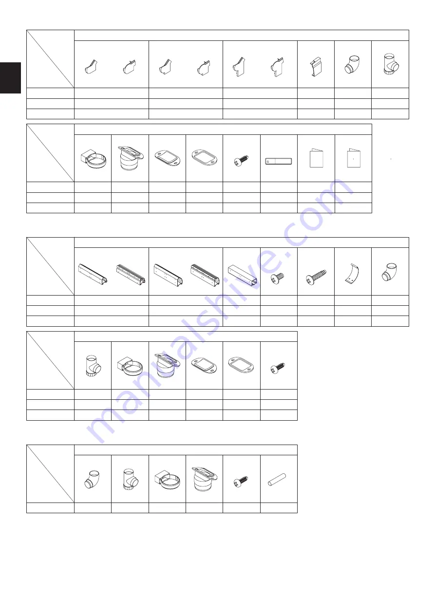 SankyoTateyama SankyoAlumi TF Series Assembling Manual Download Page 6