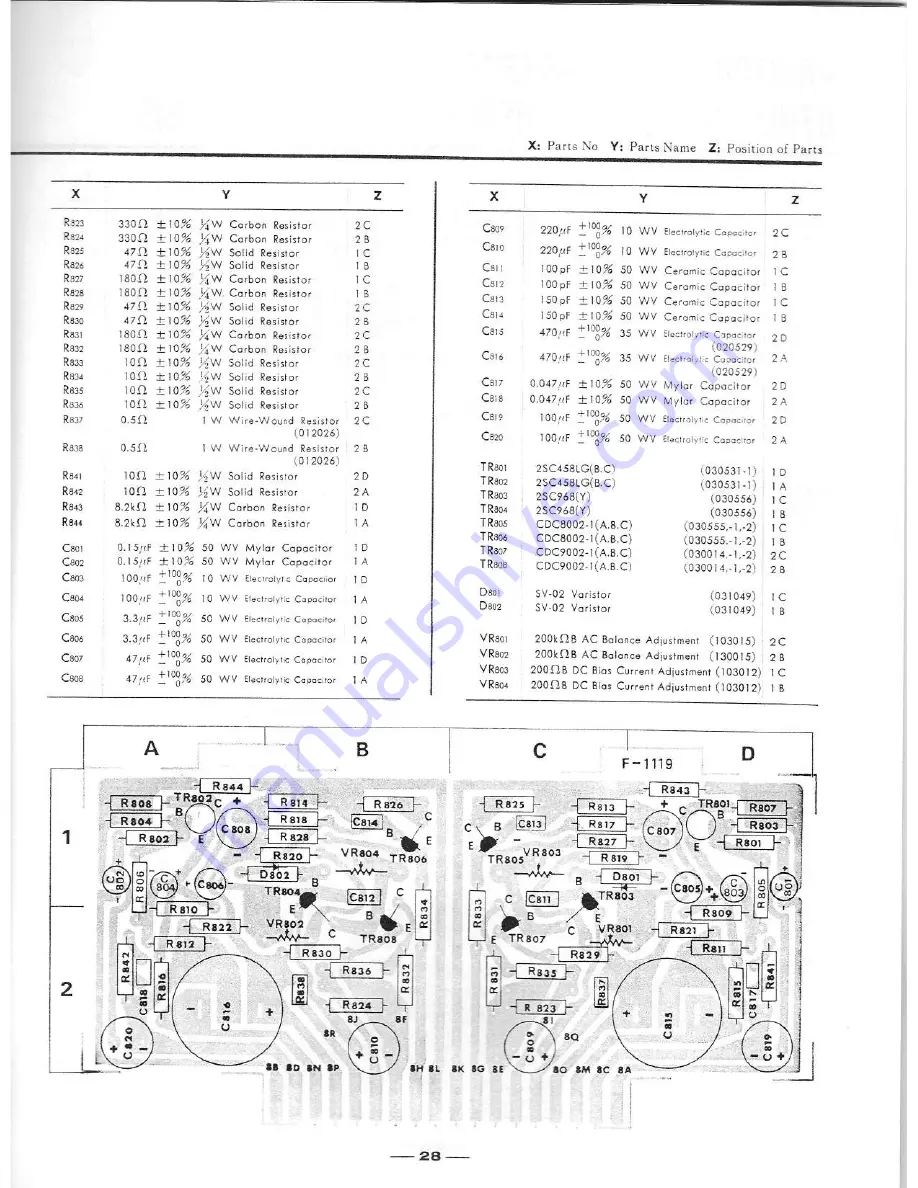 Sansui 300 Operating Instructions & Service Manual Download Page 31