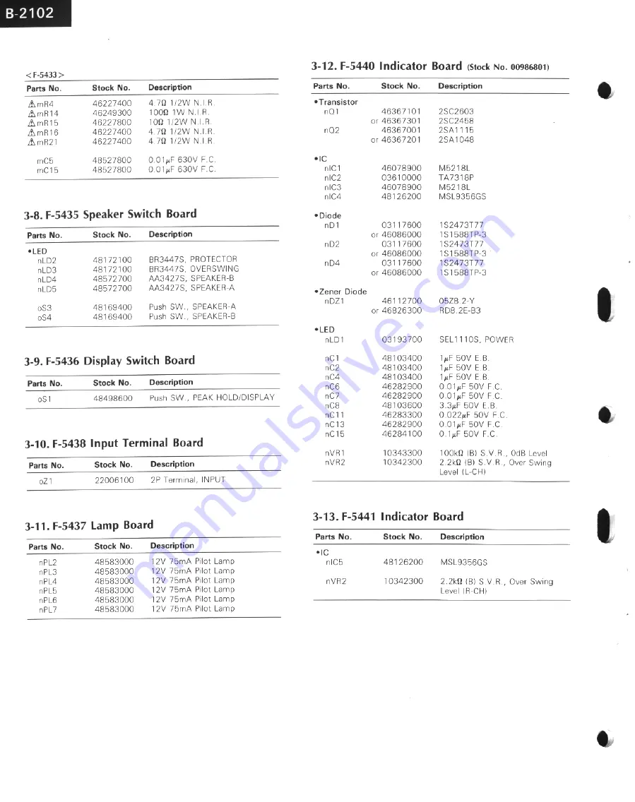 Sansui B-2102 Скачать руководство пользователя страница 14