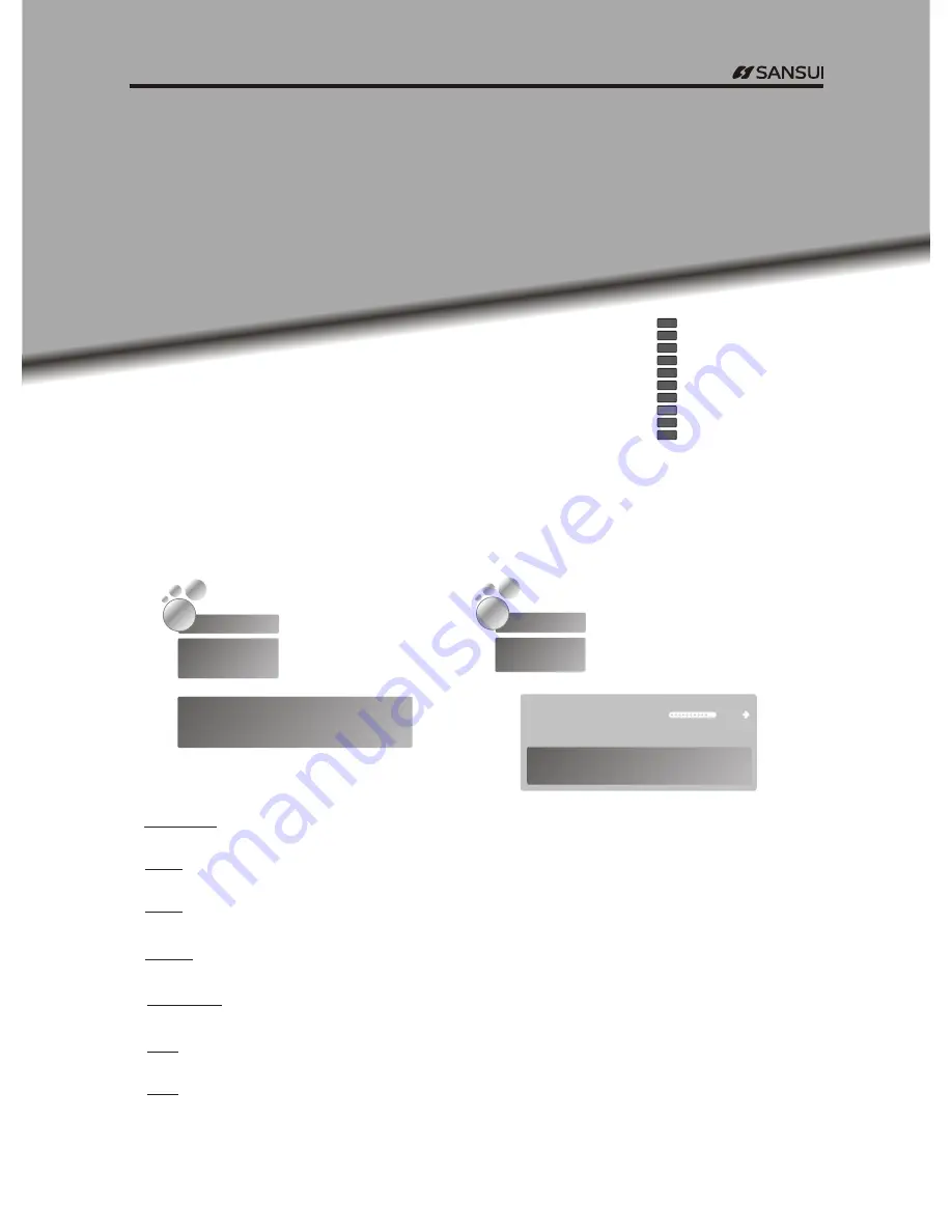 Sansui CD47HWB Operating Instructions Manual Download Page 19