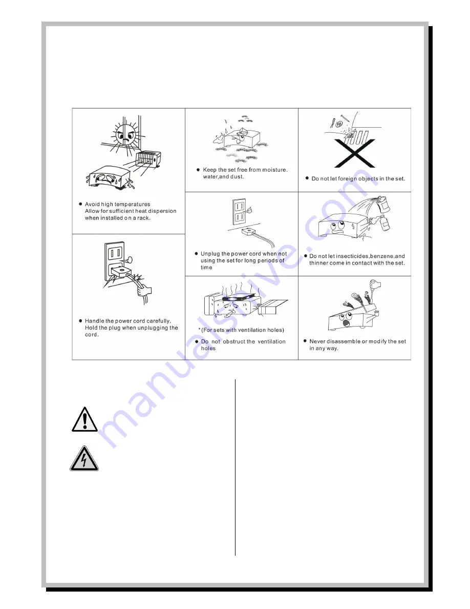 Sansui CDD201V Скачать руководство пользователя страница 4