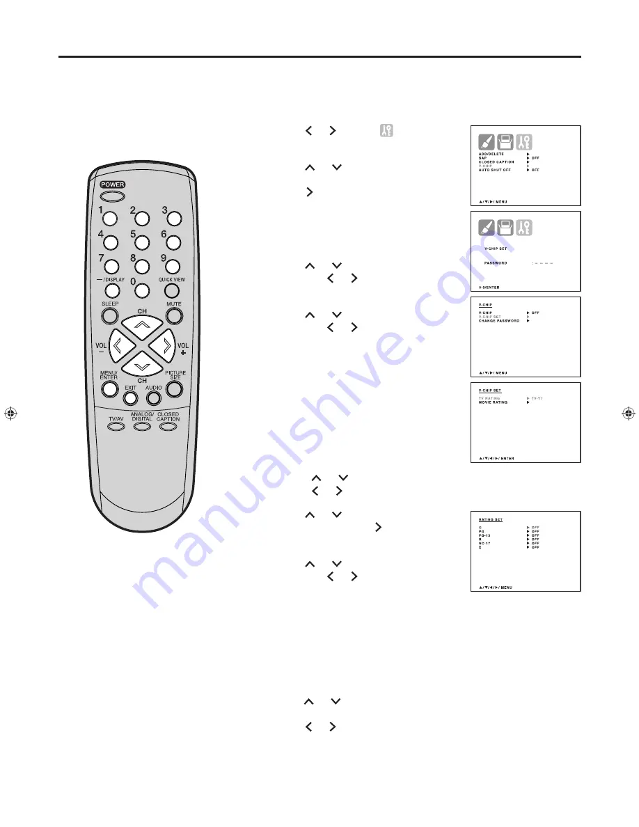 Sansui DTV2750 Owner'S Manual Download Page 20