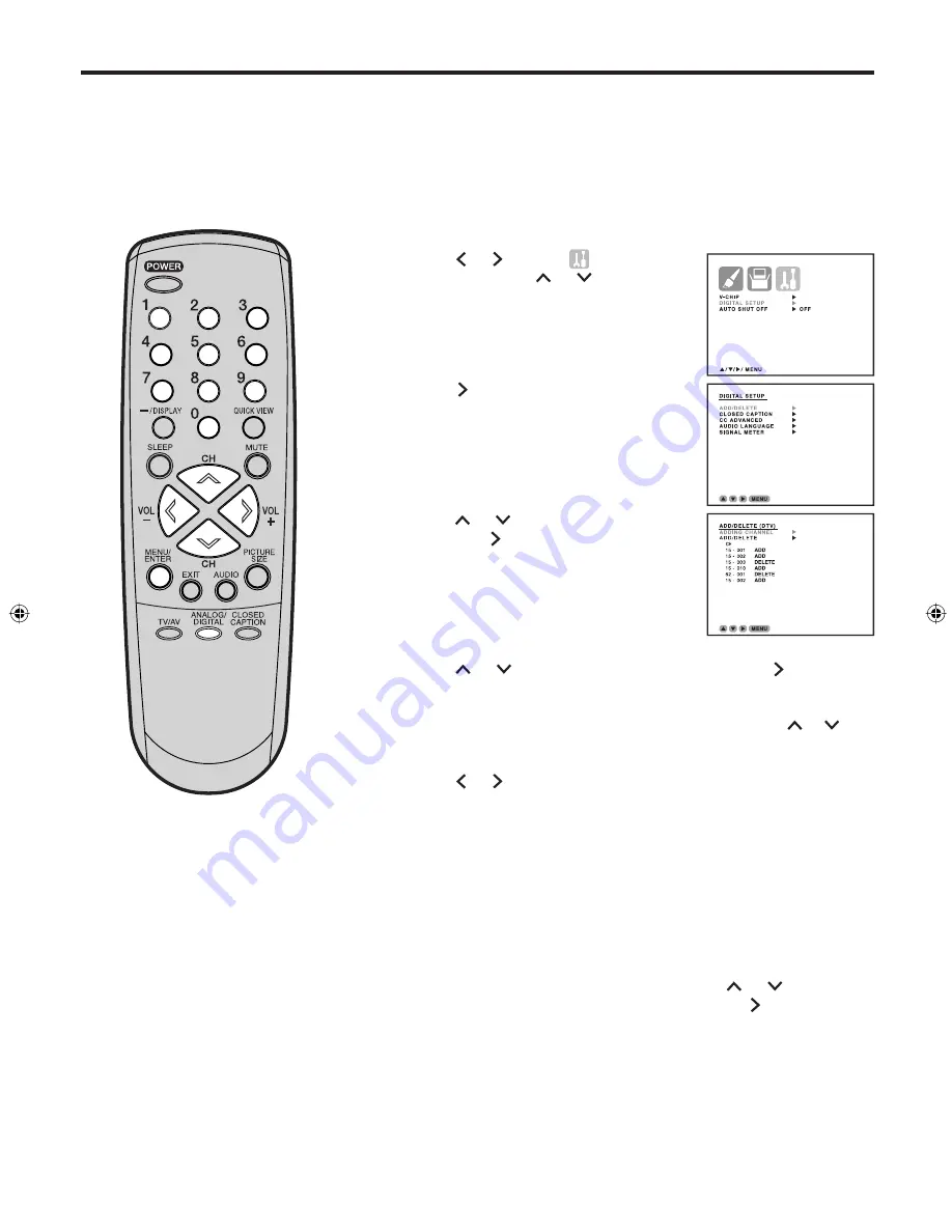 Sansui DTV3200A Owner'S Manual Download Page 16