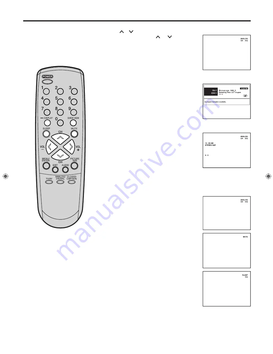 Sansui DTV3200A Owner'S Manual Download Page 18