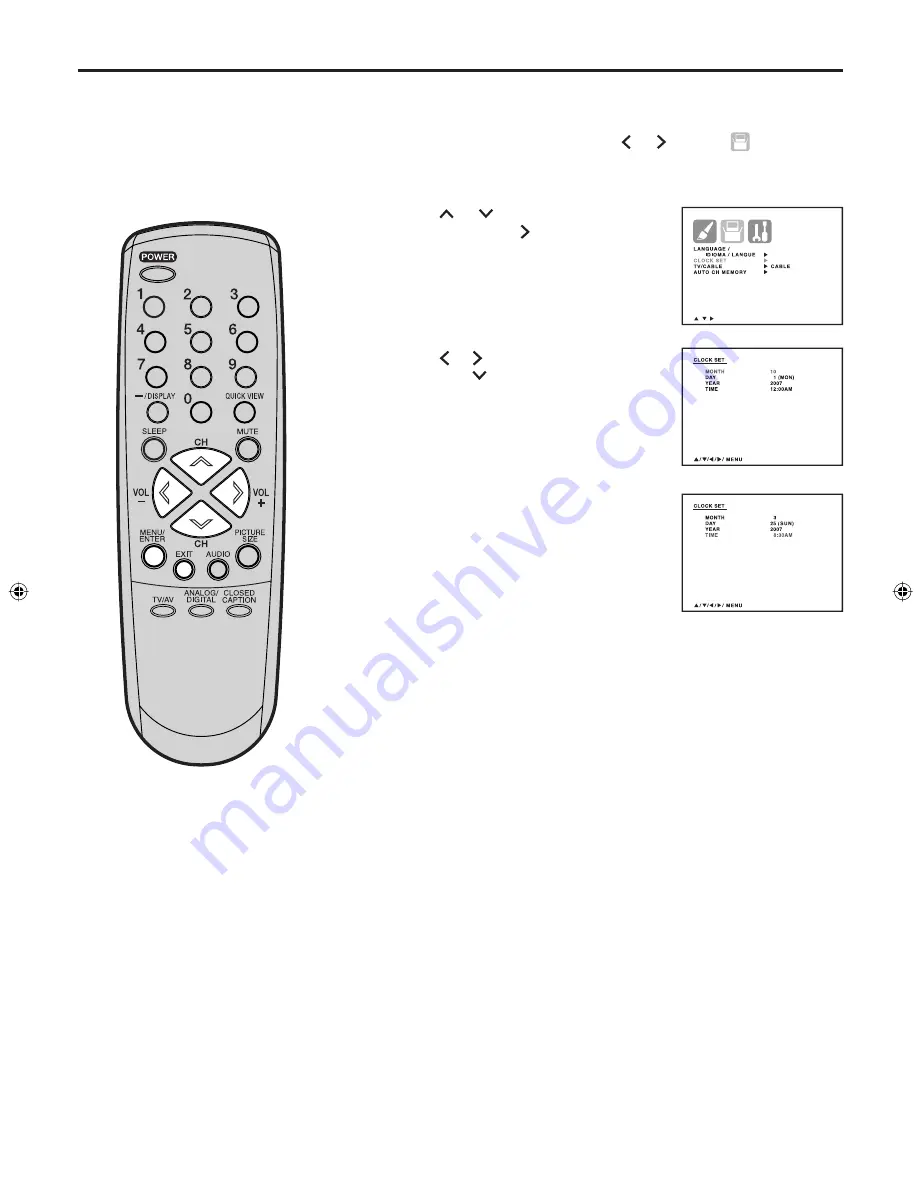 Sansui DTV3200A Скачать руководство пользователя страница 23