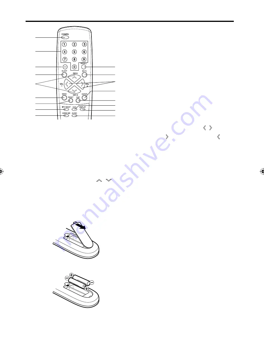 Sansui HDLCD1955A Скачать руководство пользователя страница 10