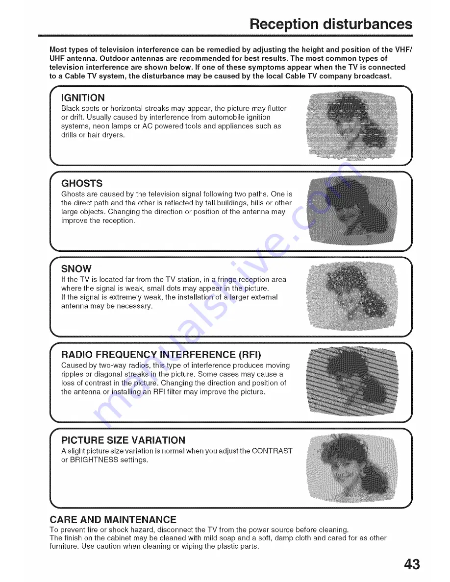 Sansui HDLCD3200A Owner'S Manual Download Page 43