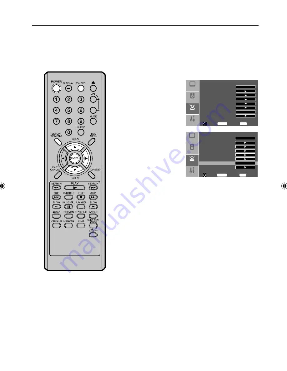 Sansui HDLCDVD190 Скачать руководство пользователя страница 15