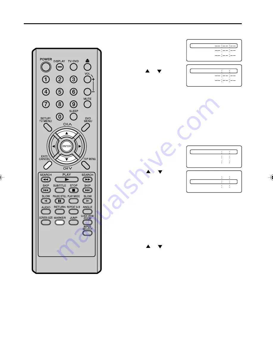 Sansui HDLCDVD260 Owner'S Manual Download Page 50