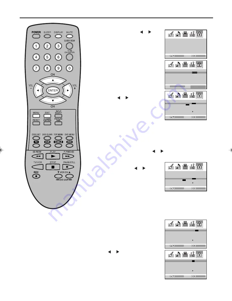 Sansui HDPDP4200A Owner'S Manual Download Page 22