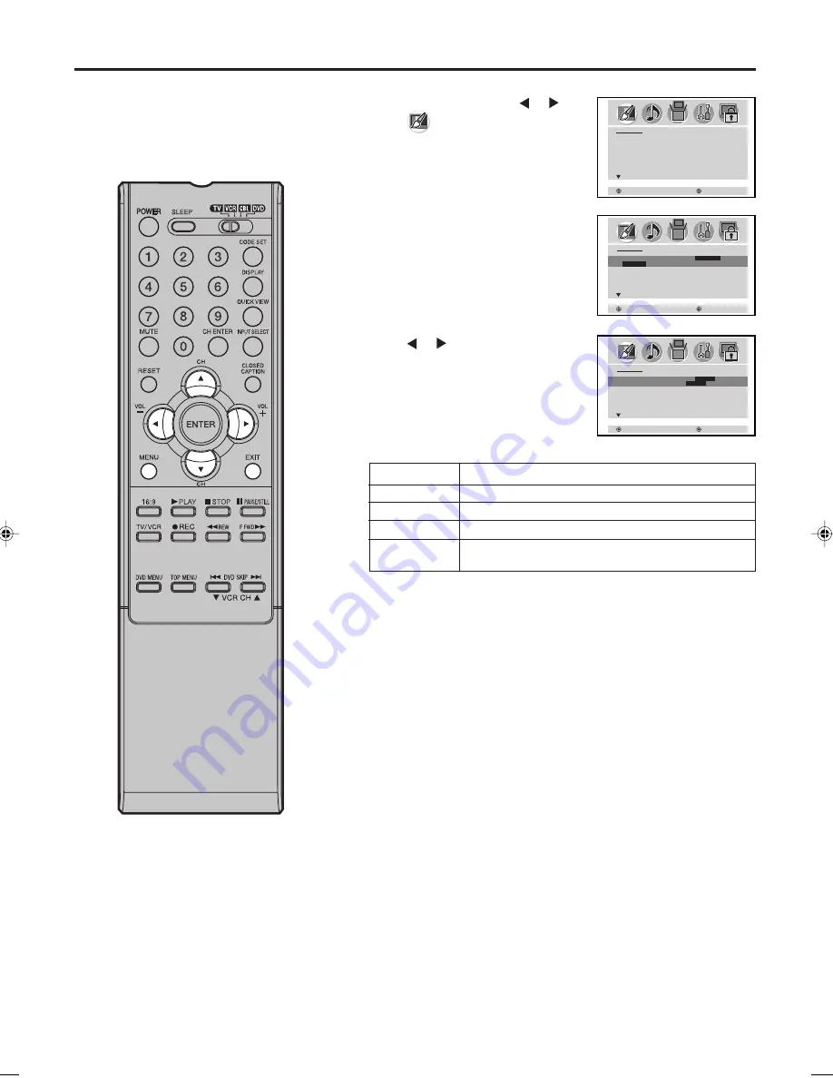 Sansui HDPDP5000 Owner'S Manual Download Page 29