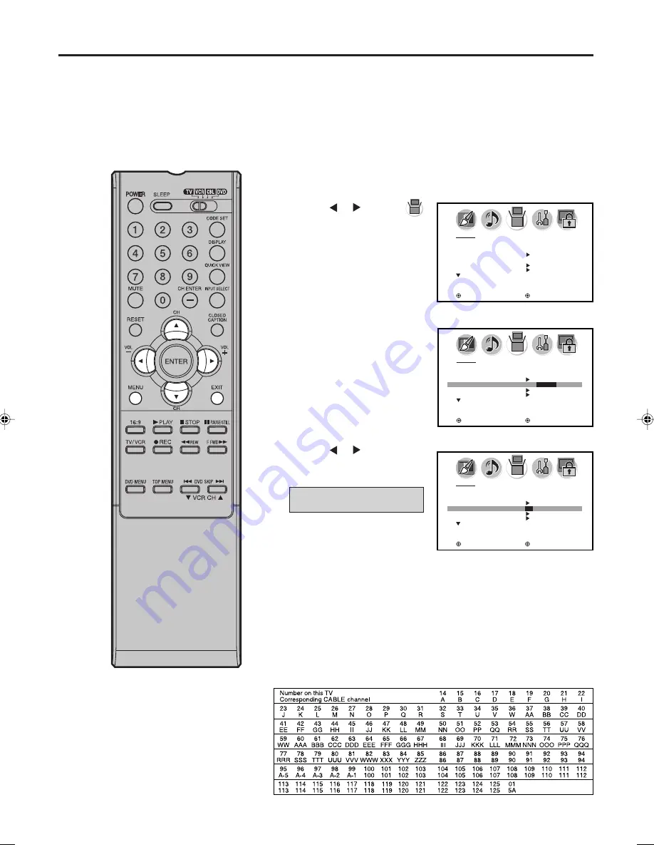 Sansui HDPDP5050 Owner'S Manual Download Page 23