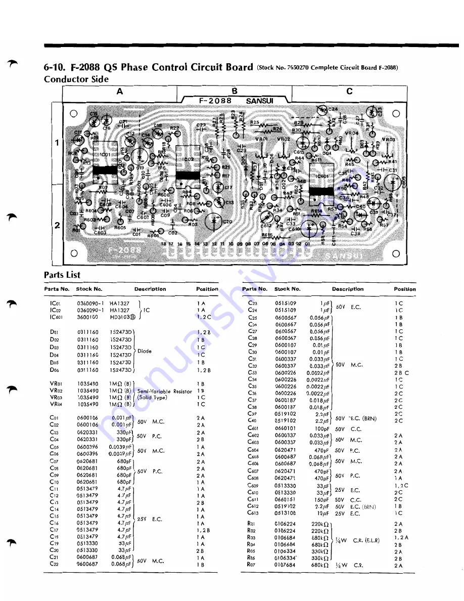 Sansui QRX-6001 Service Manual Download Page 27