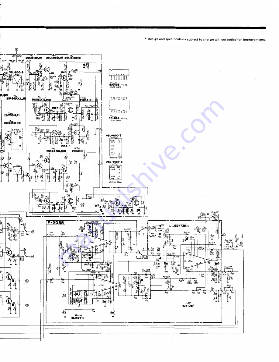 Sansui QRX-6001 Service Manual Download Page 40