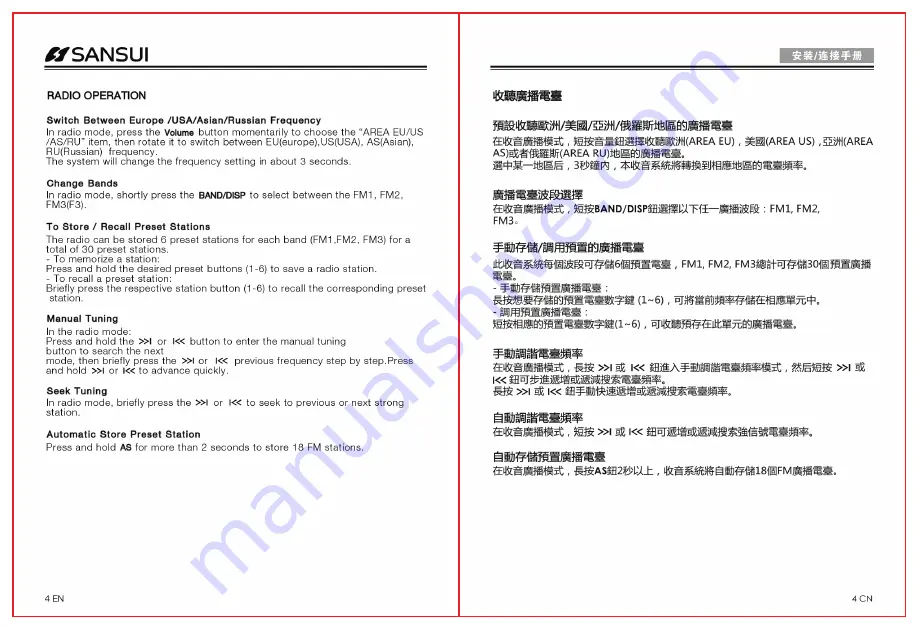 Sansui SQ-112 Instruction Manual Download Page 6