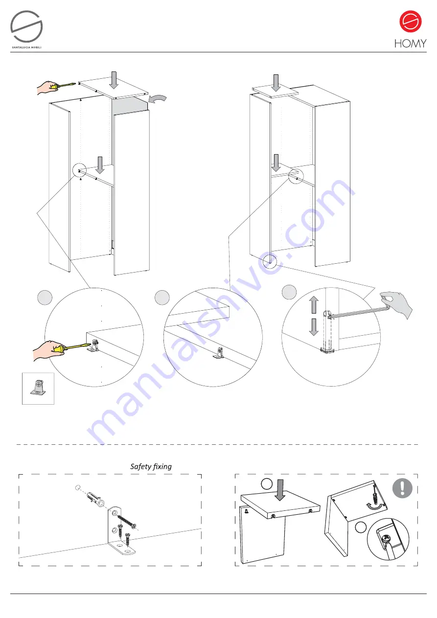 SANTA LUCIA HOMY QUADRA Quick Start Manual Download Page 9