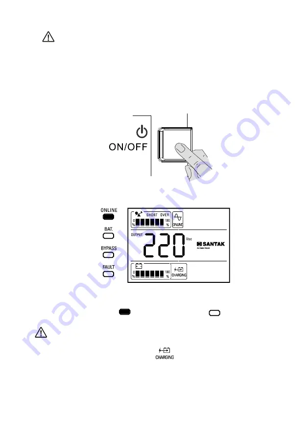 Santak CASTLE On-Line Series User Manual Download Page 31