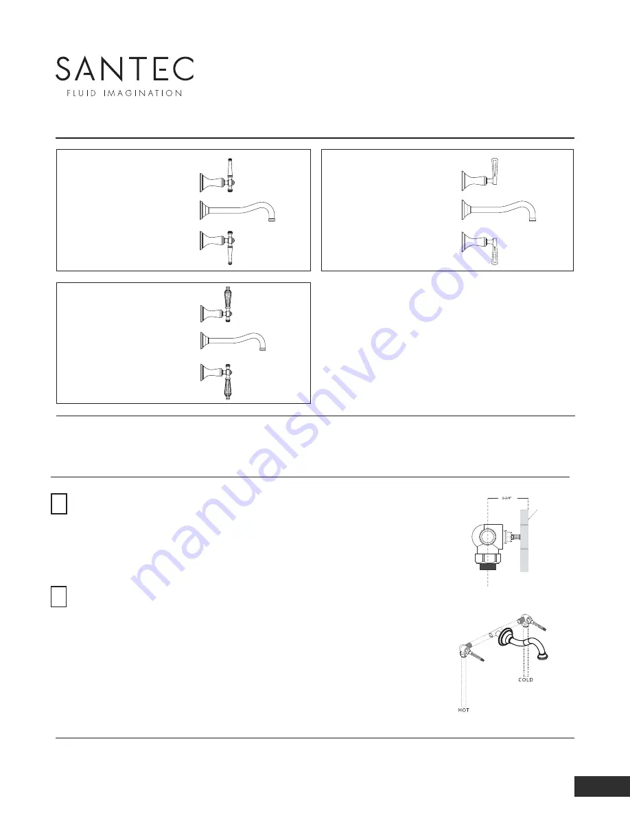 Santec 9527KL-TM Installation Instruction Download Page 1