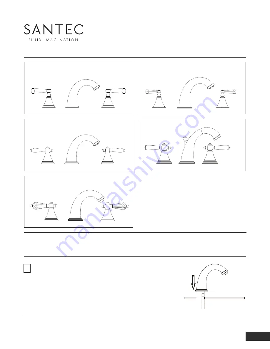 Santec KRISS 2220CN Installation Instructions Manual Download Page 1