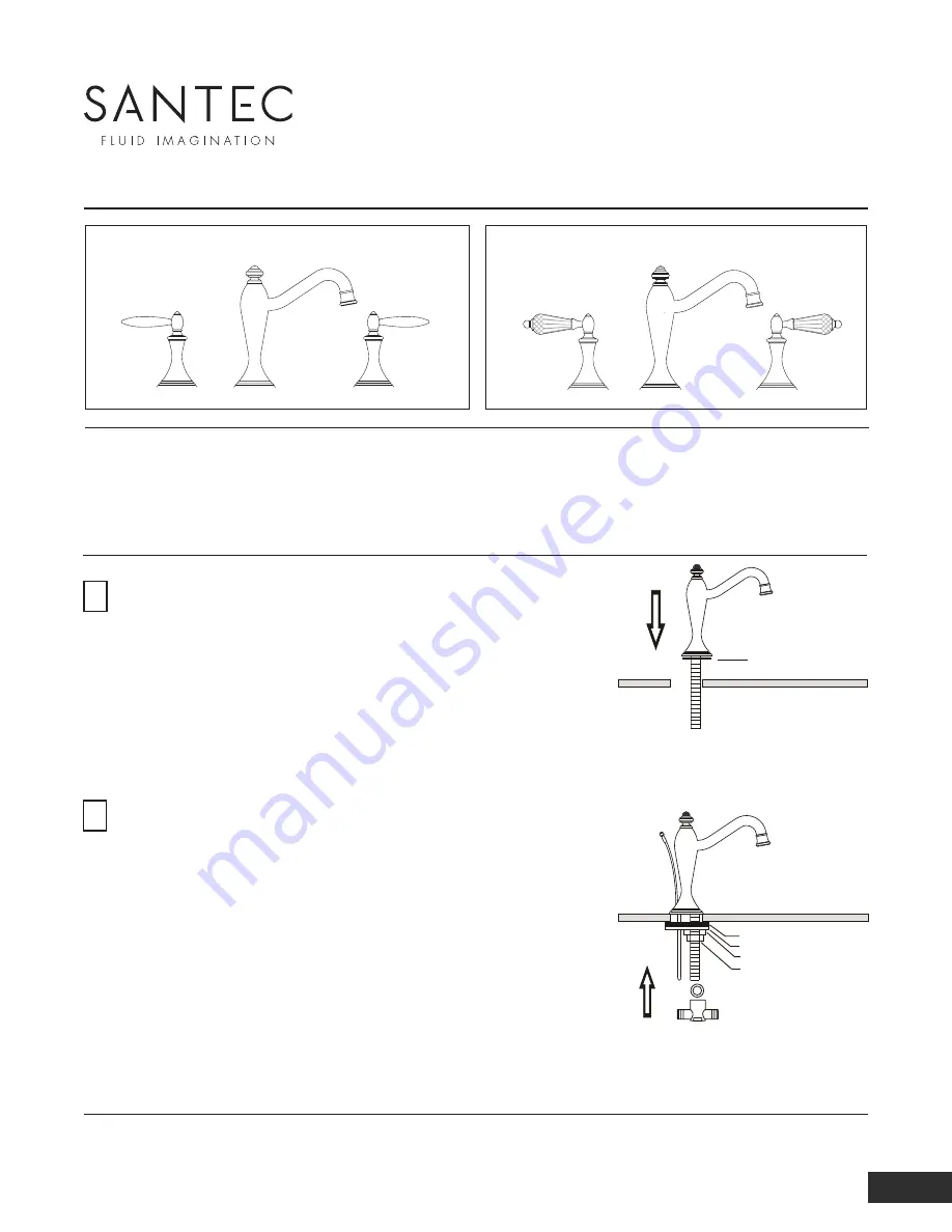 Santec Lear 2520LA Installation Instruction Download Page 1