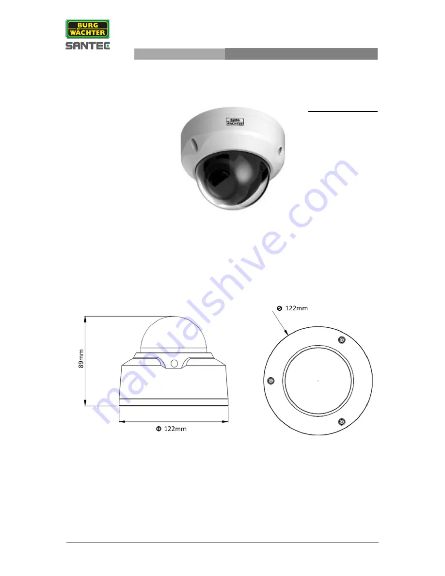 Santec SCC-251KDIA Quick Installation Manual Download Page 1