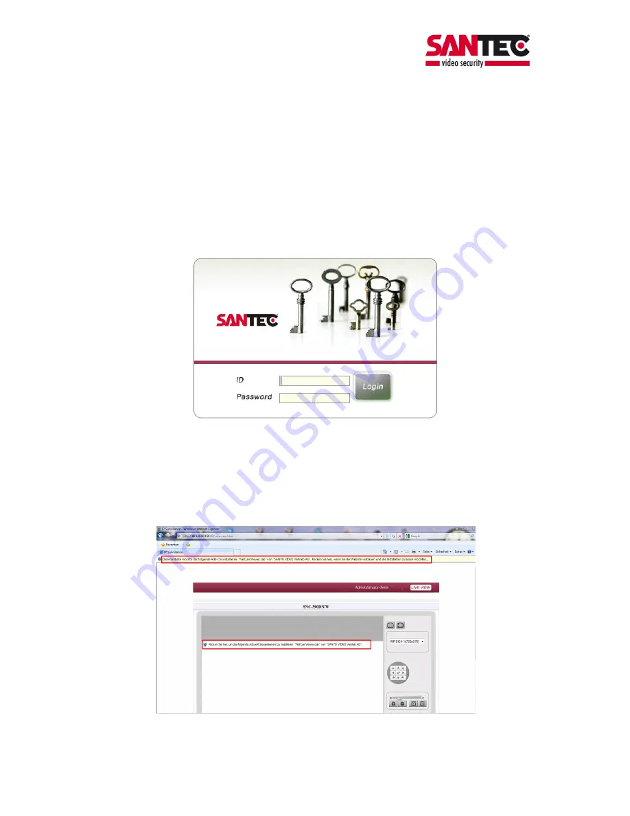 Santec SNC-565IR/W User Manual Download Page 31