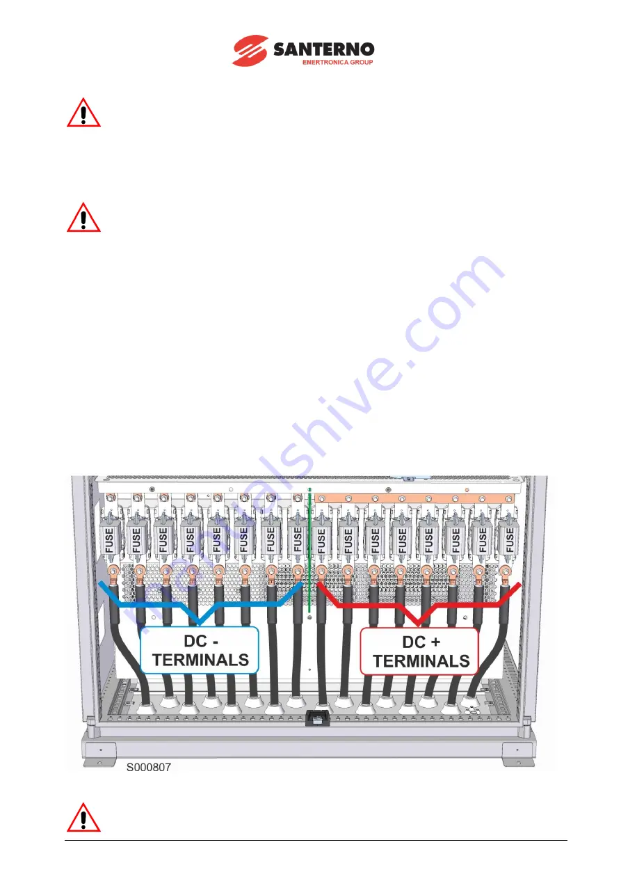 Santerno SUNWAY TG1200 1000V TE OD Скачать руководство пользователя страница 52