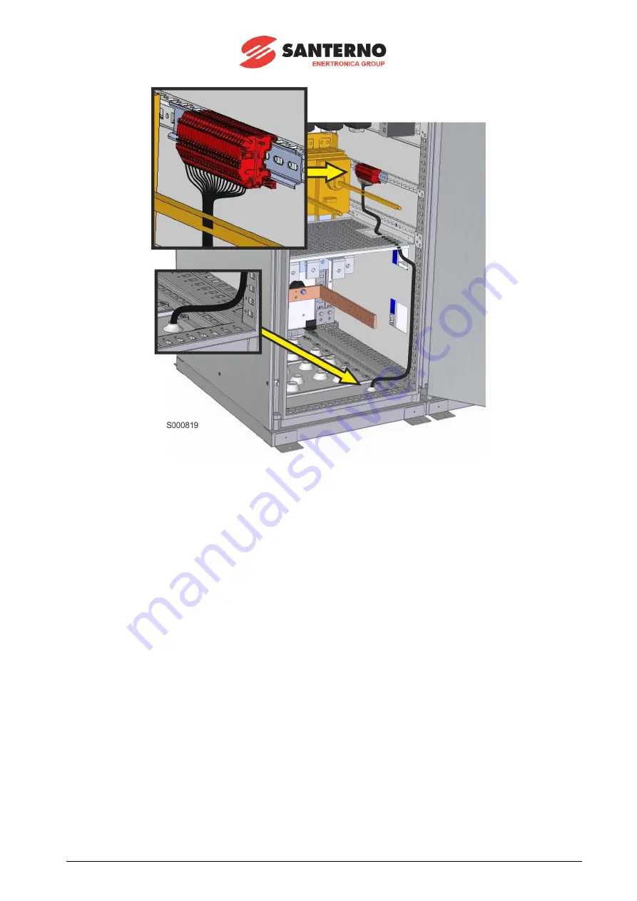 Santerno SUNWAY TG1200 1000V TE OD Installation Manual Download Page 61