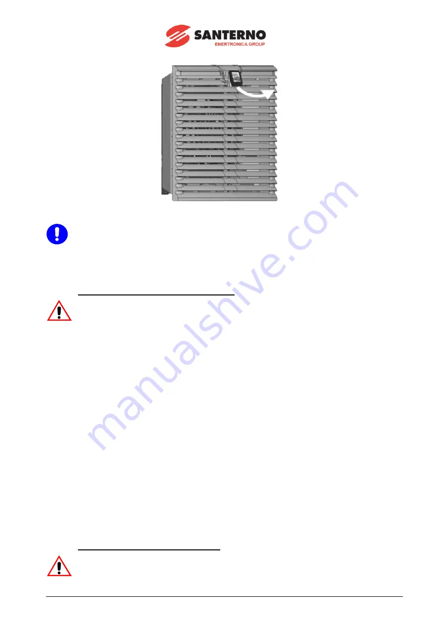 Santerno SUNWAY TG1200 1000V TE OD Installation Manual Download Page 100