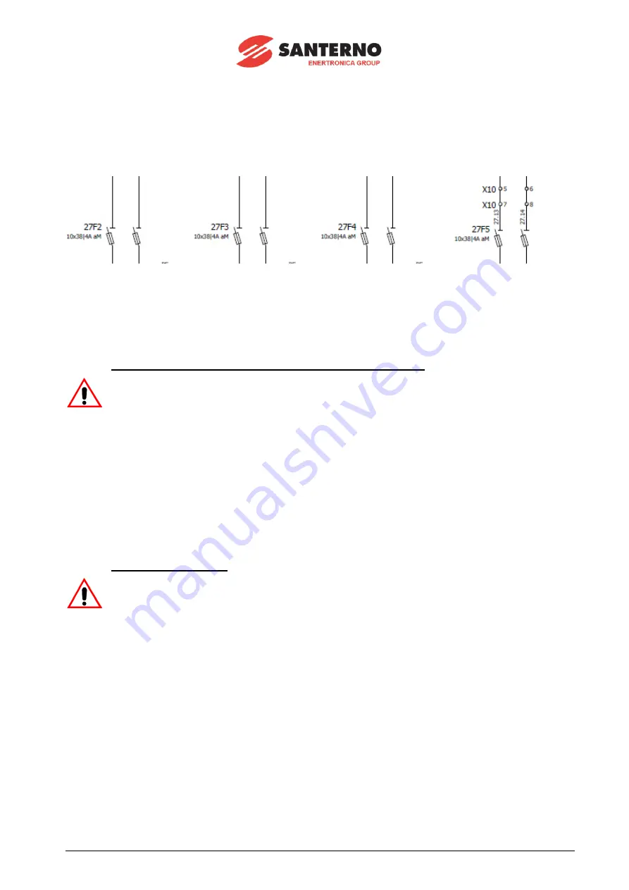 Santerno SUNWAY TG1200 1000V TE OD Installation Manual Download Page 103