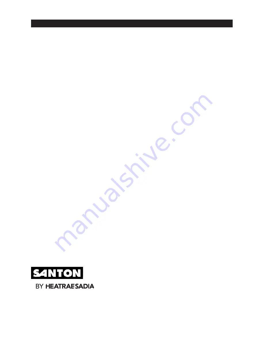 Santon Aquarius A7/3 Installation And User Instructions Manual Download Page 8