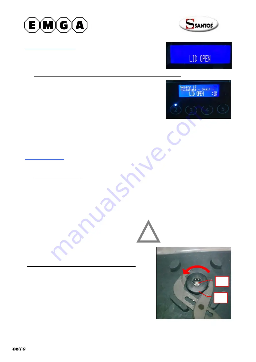 Santos 408.062 User And Maintenance Manual Download Page 58