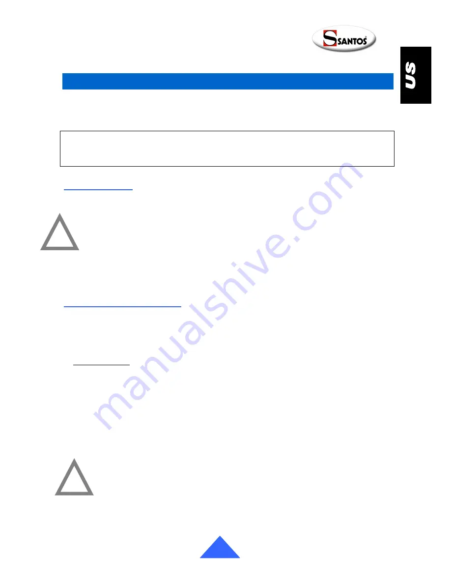 Santos GRATER 2 User And Maintenance Manual Download Page 4