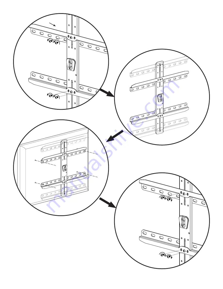 Sanus Systems VisionMount VMF220-B1 Instruction Manual Download Page 13