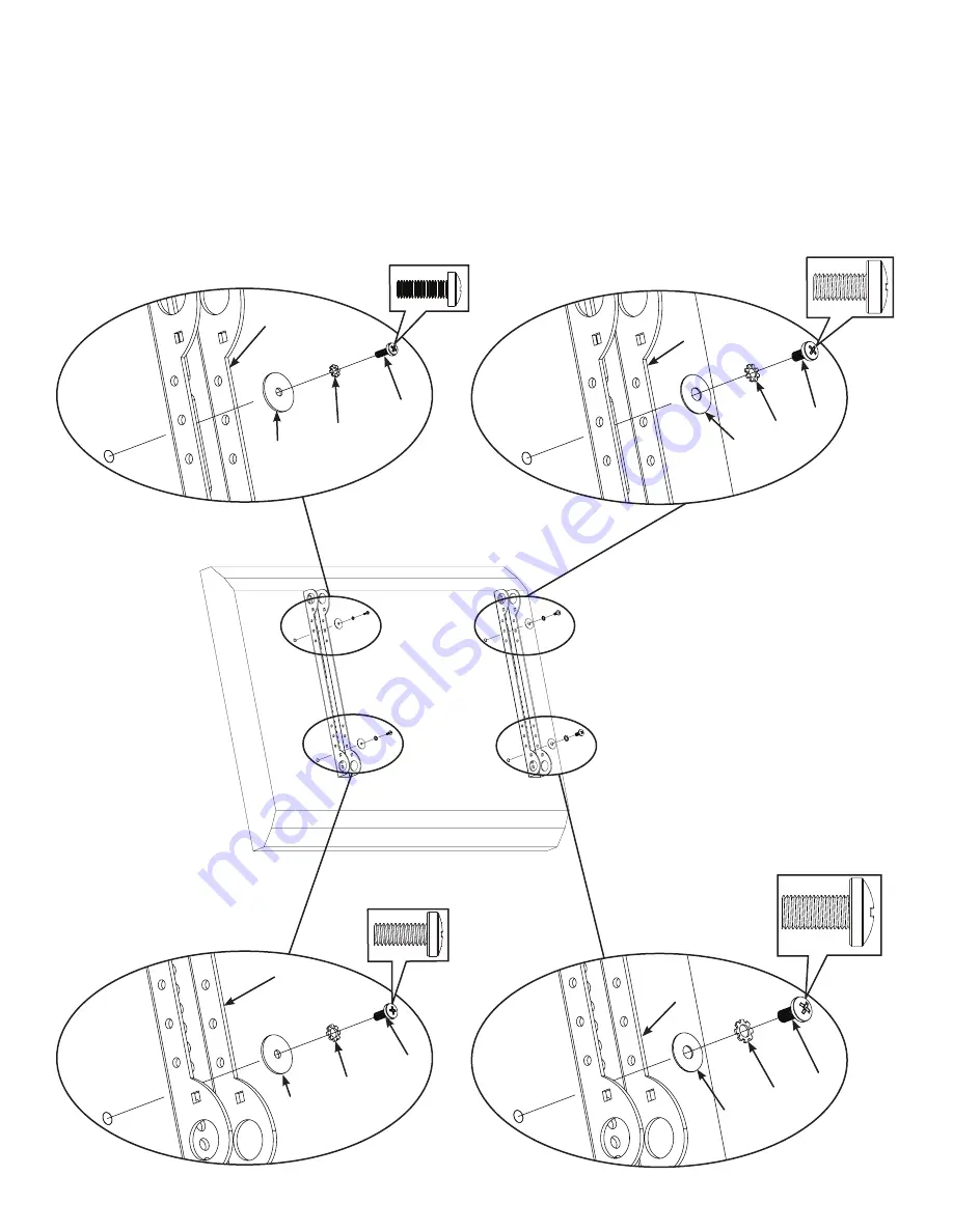 Sanus Systems VMSA Assembly Instructions Manual Download Page 3