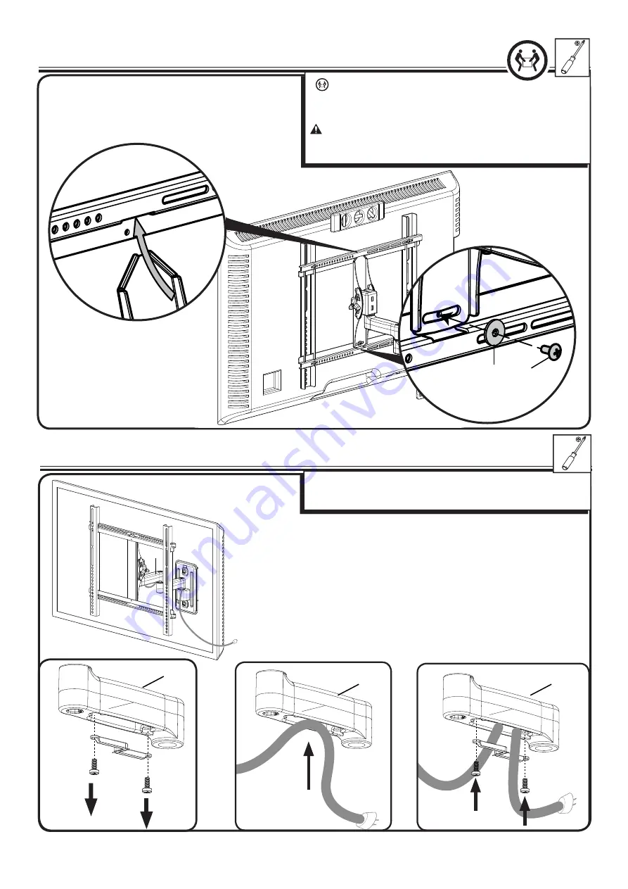 SANUS VuePoint F215B Instruction Manual Download Page 10