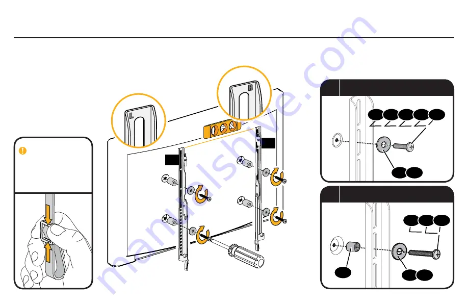 SANUS VuePoint F55c Instruction Manual Download Page 7