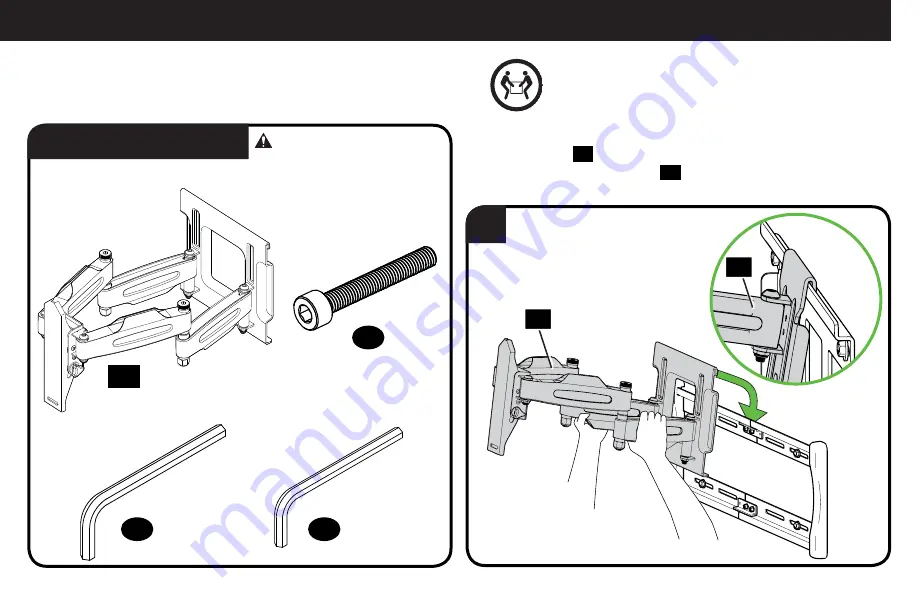 SANUS VuePoint FLF118 Instruction Manual Download Page 16